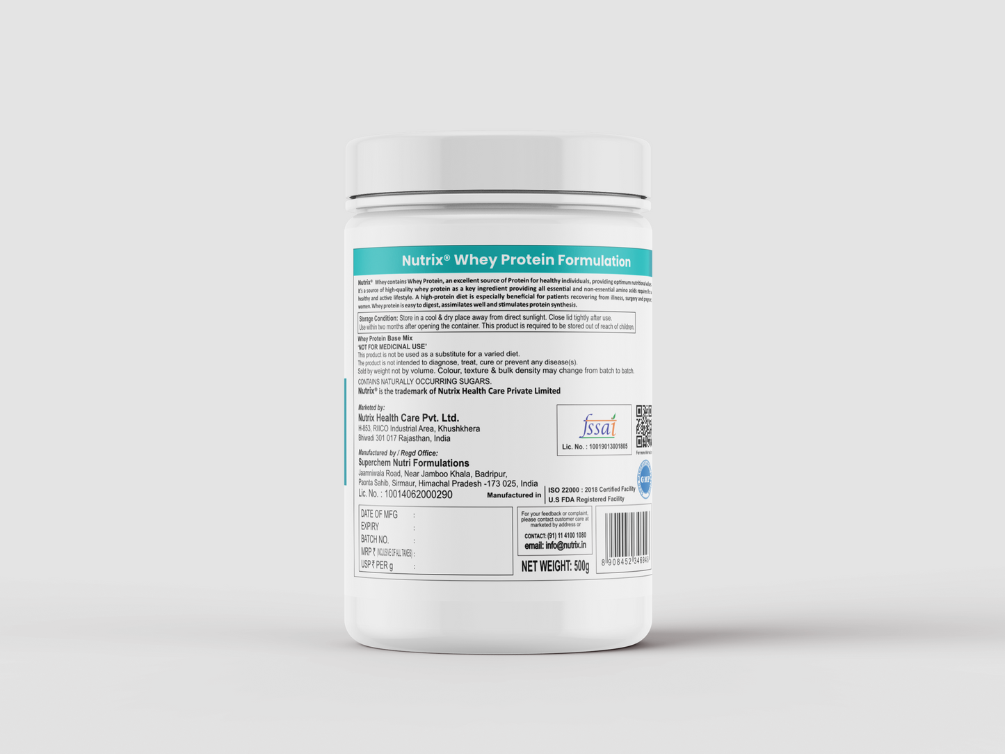 Nutrix Whey Protein (500g)