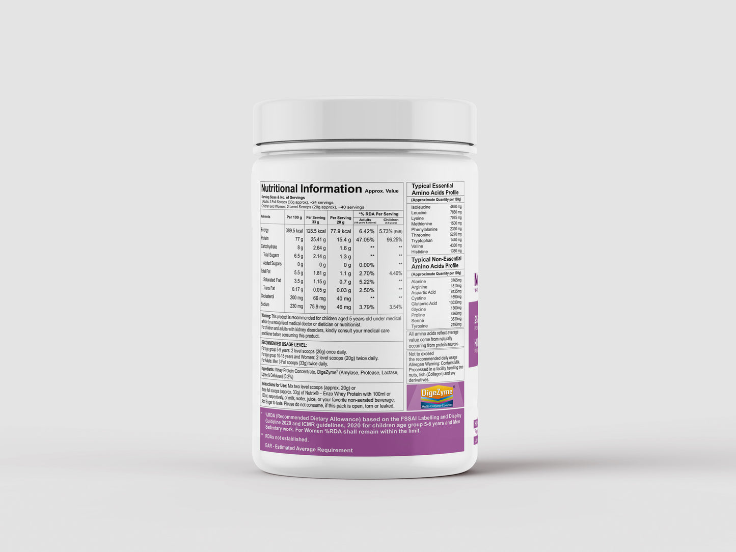 Nutrix Enzo Protein 800g