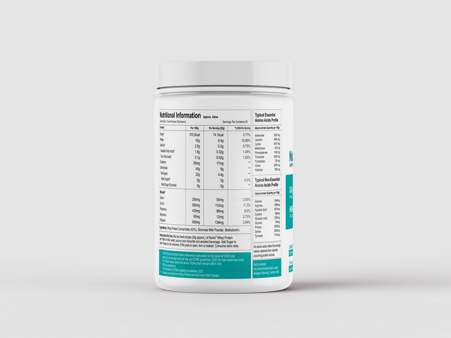 Nutrix Whey Protein 400g